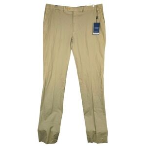 Hart Schaffner‎ Marx New York Fit Flex Cotton Stretch Dress Pants 42R Open Hem